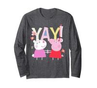 Peppa Pig Suzy Sheep BFF Best Friends Forever Classic Love Manche Longue
