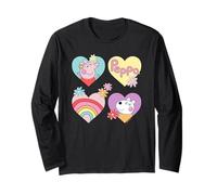 Peppa Pig Suzy Sheep Hearts and Flowers Manche Longue
