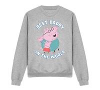 Peppa Pig - Sweat BEST DADDY IN THE WORLD - Adulte (TV24186)
