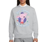 Peppa Pig - Sweat BEST GRANDPA IN THE WORLD - Adulte (TV21372)