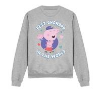 Peppa Pig - Sweat BEST GRANDPA IN THE WORLD - Adulte (TV21372)