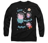 Peppa Pig - T-shirt manches longues motif Papa Pig OUT OF THIS WORLD - (TV21313)