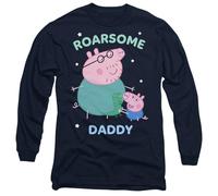 Peppa Pig - T-shirt manches longues motif Papa Pig ROARSOME - Adulte (TV21314)