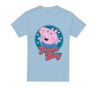 Peppa Pig - T-shirt motif George Pig motif/style Badge TEAM BOY - (TV21670)