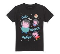 Peppa Pig - T-shirt motif Papa Pig OUT OF THIS WORLD - Adulte (TV21389)