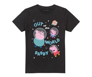 Peppa Pig - T-shirt motif Papa Pig OUT OF THIS WORLD - Adulte (TV21389)