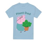Peppa Pig - T-shirt motif Papa Pig PLANT DAD - Adulte (TV21390)