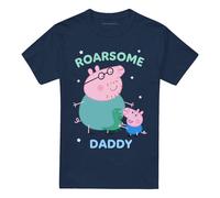 Peppa Pig - T-shirt motif Papa Pig ROARSOME - Adulte