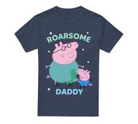 Peppa Pig - T-shirt motif Papa Pig ROARSOME - Adulte (TV21393)