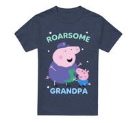 Peppa Pig - T-shirt motif Papy Pig ROARSOME - Adulte (TV21387)