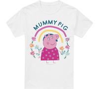 Peppa Pig - T-shirt pour homme TV5154 (S) (Blanc)
