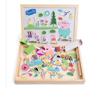 Peppa Pig Tableau Magnétique Wooden Magnetic Blackboard