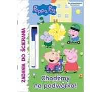 Peppa Pig tâches d'effacement Allons dans le jardin - (Buch auf Polnisch)