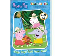 Peppa Pig Tâches pour les enfants d'âge préscolaire Hop. hop Il y a quelqu'un ? Arrangement collectif (Buch auf Polnisch)