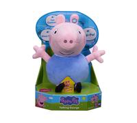 Peppa Pig Jouet en peluche George parlant avec effets sonores et paroles