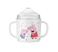 Peppa Pig Tasse d'Apprentissage, Base Antidérapante, Bec Amovible, 160 ml, 12 x 10,5 x 7 cm