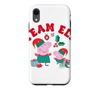 Peppa Pig Team Elf Noël Coque pour iPhone XR