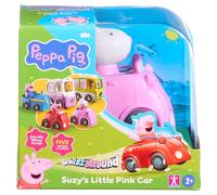 Peppa Pig Tourne Autour De La Petite Voiture Rose De Suzy