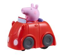 Peppa Pig Tourne Autour De La Petite Voiture Rouge Motorisée De Peppa