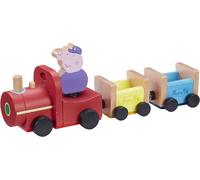 Peppa Pig Trains En Bois Avec Figurine De Grand-Père