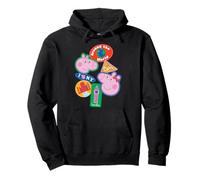 Peppa Pig Travel Patches Around The World Cairo India London Sweat à Capuche