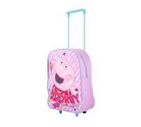 Peppa Pig Valise Trolley Neuve Violet 40cm x 30cm x 15cm Poignée Télescopique