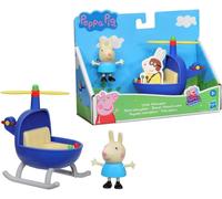 Peppa Pig – Petit hélicoptère Peppa's Adventures – 1 figurine Rebecca Rabbit 7,5 cm – dès 3 ans