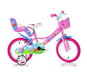 Peppa Pig Vélo Enfant Bébé - Fille, Rose 14, 14''