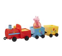 Peppa Pig Weebles Pull Along Wobbily Train, first peppa pig toy, preschool toy, imaginative play, gift for 18 months+