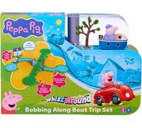 Peppa Pig Whizz Around Bobbing Along Boat Trip Véhicules motorisés Track Toys