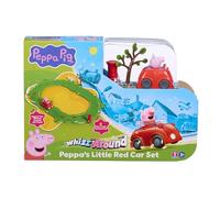 Peppa Pig – Véhicule motorisé Whizz Around Little Red Car Set – Jouet préscolaire