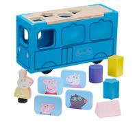 Peppa Pig - Wood Play - School Bus Sorter (20-00118)