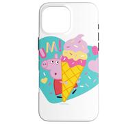 Peppa Pig Yum Ice Cream Coque pour iPhone 16 Pro Max
