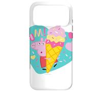 Peppa Pig Yum Ice Cream Coque pour iPhone 17 Pro Max