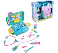 Peppa Pig's Medic Kit De Centre De JeuComprend Plus De 10 Accessoires Avec Étui De TransportKit De Médecin Pour EnfantsKit Médical D'urgenceJouets Éducatifs Pour Jeux De Rôle3+