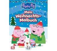 Peppa Wutz Ausmalbilder: Mein Weihnachtsmalbuch