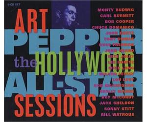 Pepper, Art - Long Box 5 CD : Hollywood All-Stars Sessions