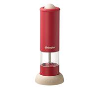 Pepper Grinder, Condiments Mill, 2.36x6.89x1.57 Inches Automatic Seasoning Tool Adjustable Coarseness Design, Electric Salt Shaker for Kitchen, Home, Cooking, Dining, Meal Prep, Countertop, Table