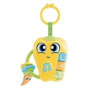 Pepper - Hochet électronique - CAROTINA BABY - Sons et mélodies joyeuses, Anneaux de dentition