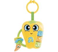 Pepper - Hochet électronique - CAROTINA BABY - Sons et mélodies joyeuses, Anneaux de dentition