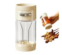 Pepper Shaker - Double-Head Adjustable Coarseness, Clear Dispenser | 5.12 x 2.64 x 2.32 Inches | Dual-Head Measured Salt Shaker & Bottle | Adjustable Portion Control for BBQ, Cooking