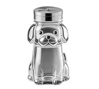 Pepper Shaker - Kitchen Dispenser for Cooking | Cute Seasoning Container with Lid, Clear Body Twist Top Design, Salt Pepper Storage Jar for Home Restaurant BBQ Table Use