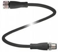 Pepperl+Fuchs 240775-0046 Connecteur pour capteurs/actionneurs M12 mâle, droit, femelle, droit 5.00 m Nombre de pôles: 8 1 pc(s)