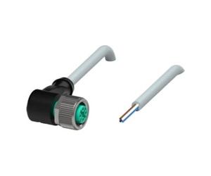 Pepperl+Fuchs Pepperl+Fuchs Boîtier de câble M12 coudé 5 m 4 pôles PVC Quantité:1
