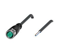 Pepperl+Fuchs Pepperl+Fuchs Boîtier de câble V1-G-BK10M-PUR-U noir 4 pôles M12 droit Quantité:1