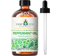 Peppermint Essential Oil 118ml,Pure Peppermint Oil For Skin,Hair,Massage And Aromatherapy Diffuser-4 Fl Oz