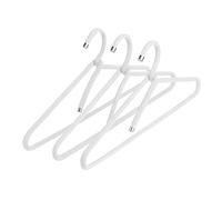 Peppermint Products Hanger Lot de 3 cintres en textile En corde Arceau design antidérapant Pour vestes, chemises, pantalons Design : Roman Luyken Cintres d'armoires et de garderobe