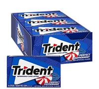 Peppermint Sugar Free Gum, 12 Packs of 14 Pieces (168 Total Pieces)