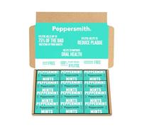 Peppersmith 100% Xylitol Mints, Fine English Peppermint, 25 Mints 15 g (Pack of 12, Total 300 Mints)