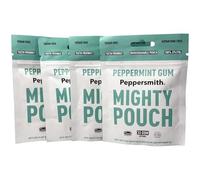 Peppersmith Mighty Box Peppermint Sugar Free Gums 50g (33 Pieces) - Pack of 3